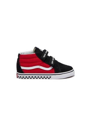 Main View - Click To Enlarge Main View - Click To Enlarge - VANS - 'Sk8-Mid Reissue V' patchwork toddler sneakers