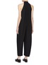 Back View - Click To Enlarge - SANS TITRE - Belted sleeveless jumpsuit