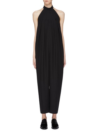 Main View - Click To Enlarge - SANS TITRE - Belted sleeveless jumpsuit