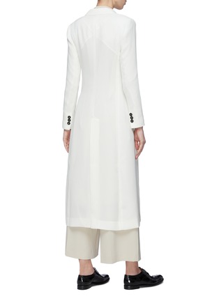 Back View - Click To Enlarge - SANS TITRE - Double breasted trench coat