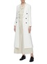Figure View - Click To Enlarge - SANS TITRE - Double breasted trench coat
