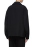 Back View - Click To Enlarge - SANS TITRE - Shawl lapel oversized wool blazer