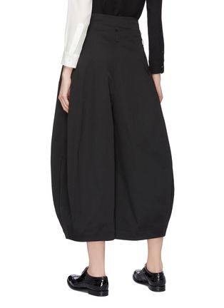Back View - Click To Enlarge - SANS TITRE - Pleated cocoon pants