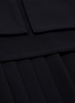 Detail View - Click To Enlarge - SANS TITRE - Pleated patch pocket long apron