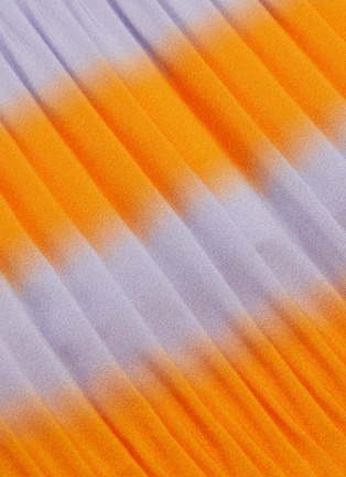 Detail View - Click To Enlarge - DRIES VAN NOTEN - Colourblock pleated dress