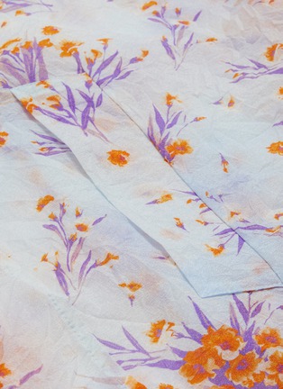  - DRIES VAN NOTEN - Floral print coat