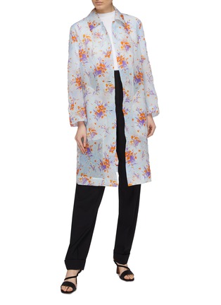 Figure View - Click To Enlarge - DRIES VAN NOTEN - Floral print coat