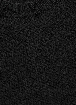  - DRIES VAN NOTEN - Boxy short sleeve knit top