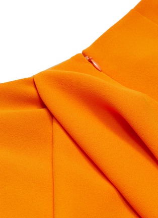 Detail View - Click To Enlarge - DRIES VAN NOTEN - Gathered crepe skirt
