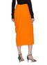 Back View - Click To Enlarge - DRIES VAN NOTEN - Gathered crepe skirt