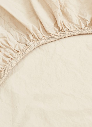 Detail View - Click To Enlarge - SOCIETY LIMONTA - Nite king size fitted sheet – Griege