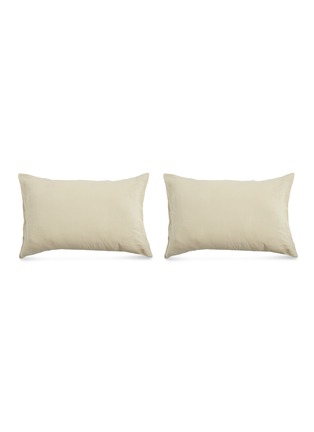 Main View - Click To Enlarge - SOCIETY LIMONTA - Rem pillowcase set – Griege