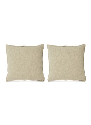 Main View - Click To Enlarge - SOCIETY LIMONTA - Rem cushion cover set – Griege