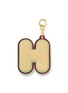  - CHAOS - Alphabet chenille luggage tag – H