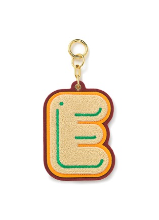 Main View - Click To Enlarge - CHAOS - Alphabet chenille luggage tag – E
