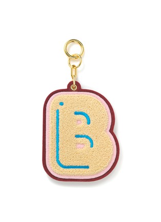 Main View - Click To Enlarge - CHAOS - Alphabet chenille luggage tag – B