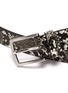 Detail View - Click To Enlarge - TOPMAN - Snake embossed leather belt