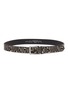 Main View - Click To Enlarge - TOPMAN - Snake embossed leather belt
