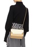 Front View - Click To Enlarge - STRATHBERRY - 'East/West' leather crossbody bag