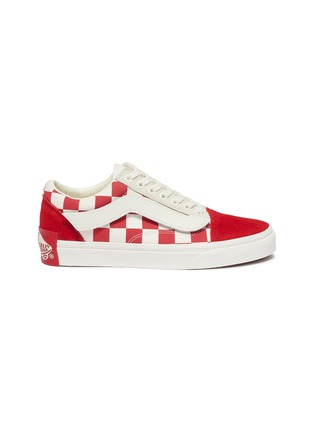 Main View - Click To Enlarge - VANS - x Purlicue 'Old Skool' checkerboard canvas skate sneakers