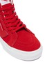Detail View - Click To Enlarge - VANS - x Purlicue 'Sk8-Hi Reissue' canvas sneakers