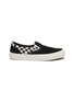Main View - Click To Enlarge - VANS - 'OG Classic' checkerboard canvas panel suede skate slip-ons