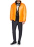 Figure View - Click To Enlarge - NIKELAB - Contrast collar down puffer reversible jacket