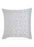 Main View - Click To Enlarge - FRETTE - Tile cushion cover – Light Blue