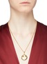 Figure View - Click To Enlarge - HOLLY RYAN - 'Matisse' face pendant necklace