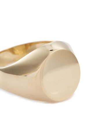 Detail View - Click To Enlarge - HOLLY RYAN - 9k yellow gold signet ring