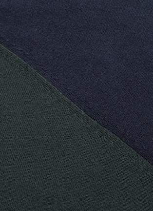  - JAMES PERSE - Colourblock knit long sleeve raglan T-shirt