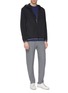 Figure View - Click To Enlarge - JAMES PERSE - Knee patch sweatpants