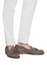 Figure View - Click To Enlarge - ANTONIO MAURIZI - 'Oliver' tassel suede loafers
