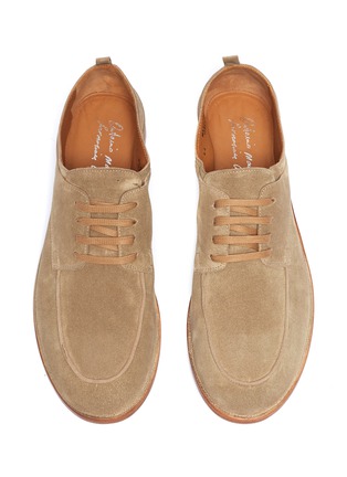 Detail View - Click To Enlarge - ANTONIO MAURIZI - 'Softy' suede slip-on Derbies