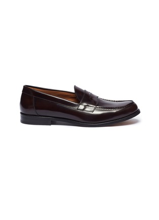 Main View - Click To Enlarge - ANTONIO MAURIZI - 'Cordivan' leather penny loafers