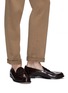 Figure View - Click To Enlarge - ANTONIO MAURIZI - 'Cordivan' leather penny loafers