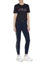 Figure View - Click To Enlarge - FILA X 3.1 PHILLIP LIM - Logo stripe outseam sweatpants
