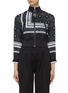 Main View - Click To Enlarge - FILA X 3.1 PHILLIP LIM - Logo print cropped bomber jacket