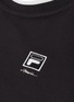 Detail View - Click To Enlarge - FILA X 3.1 PHILLIP LIM - Contrast logo print back high-low T-shirt dress