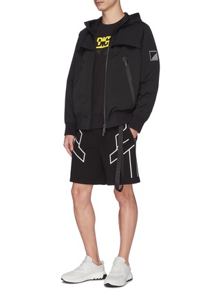 Figure View - Click To Enlarge - BLACKBARRETT - 'Addicted To Sport' slogan print sweatshirt