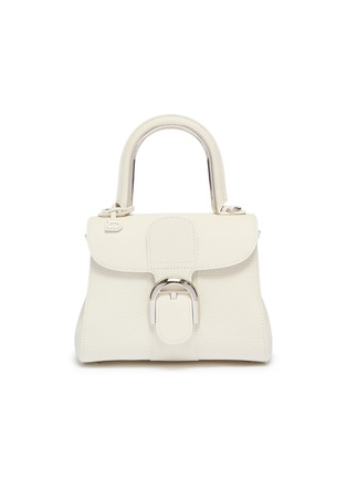 Main View - Click To Enlarge - DELVAUX - 'Brillant Mini Metal Glam' leather satchel