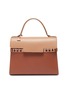 Main View - Click To Enlarge - DELVAUX - 'Tempête MM' colourblock leather satchel