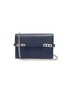 Main View - Click To Enlarge - DELVAUX - 'Tempête' leather chain clutch