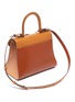 Detail View - Click To Enlarge - DELVAUX - 'Brillant MM' colourblock leather satchel