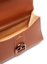 Detail View - Click To Enlarge - DELVAUX - 'Brillant East West' colourblock leather satchel