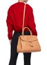 Front View - Click To Enlarge - DELVAUX - 'Brillant GM Fly' leather satchel