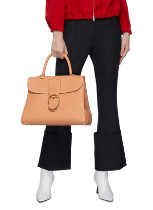 Figure View - Click To Enlarge - DELVAUX - 'Brillant GM Fly' leather satchel