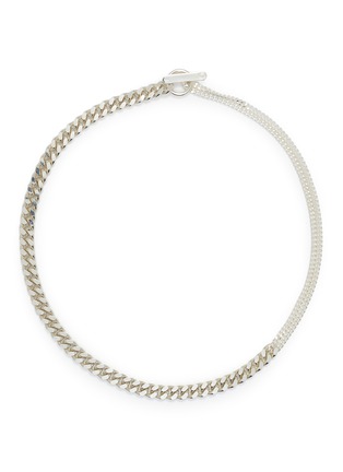 Main View - Click To Enlarge - SASKIA DIEZ - 'Grand' chain sterling silver necklace