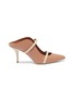 Main View - Click To Enlarge - MALONE SOULIERS - 'Maureen Luwolt' polka dot strappy leather mules