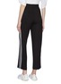 Back View - Click To Enlarge - CALVIN KLEIN PERFORMANCE - Stripe outseam track pants